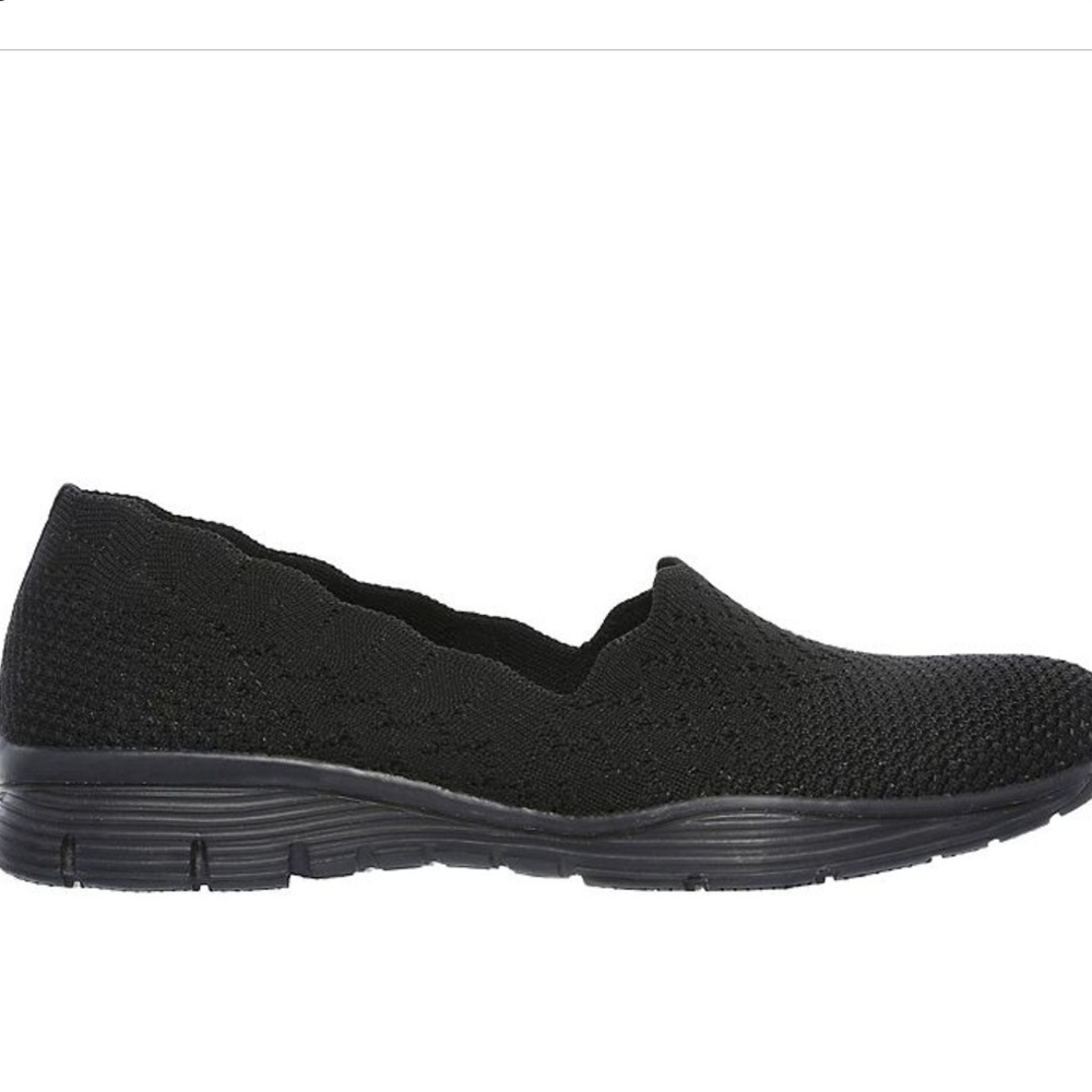 Skechers Women's Seager - Stat - Scalloped Collar, Knit Slip-on  Size 9 NWOT - Picture 3 of 9